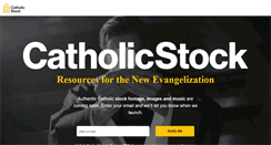 Desktop Screenshot of catholicstock.com